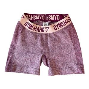 Gymshark - Flex Shorts in Claret Marl/Pink in Size Small